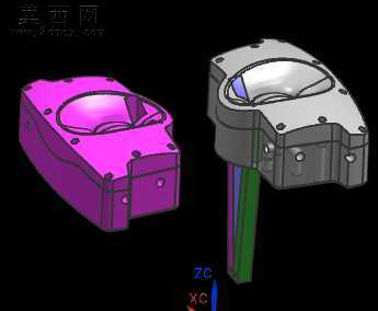 稍稍复杂模具 3D模型