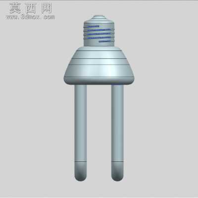 节能灯 3D模型
