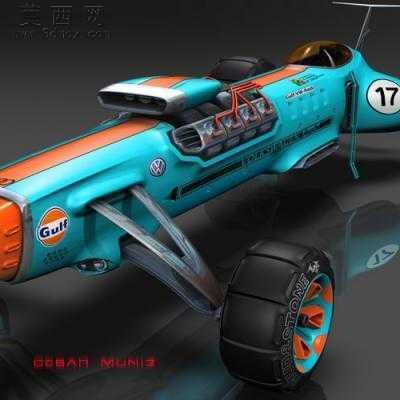 赛车模型 3D模型