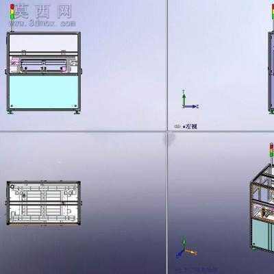 点热熔胶机设备设计 3D模型