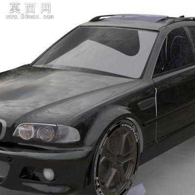 ����E46ϵ�����г� 3Dģ��