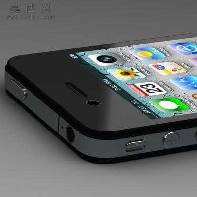 4G iPhone手机 3D模型