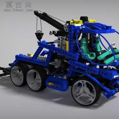 乐高技术卡车 3D模型