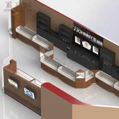 珠宝店 3D模型,3DM