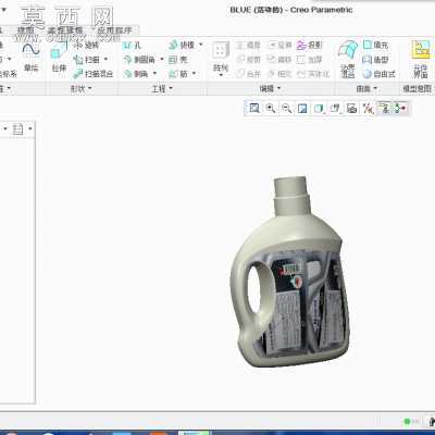 机油瓶子 3D模型