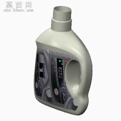 机油瓶子 3D模型