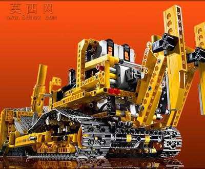 LEGO乐高机械组小型移动起重机8067三维图纸 3D模型