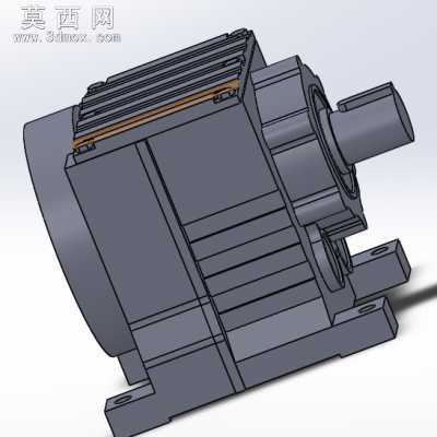 小型电动机 3D模型