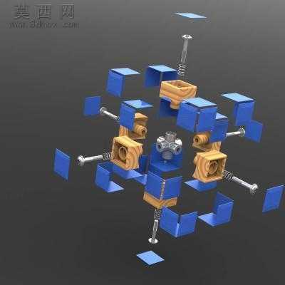 3x3魔方 3D模型
