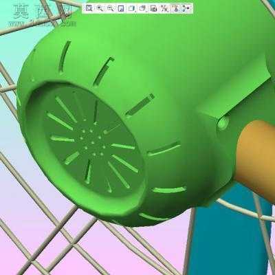 风扇 3D模型