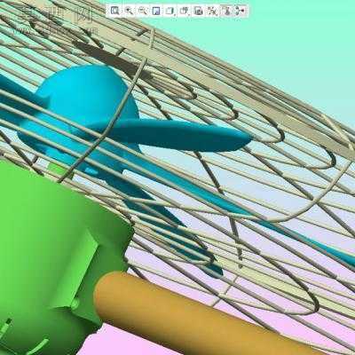 风扇 3D模型