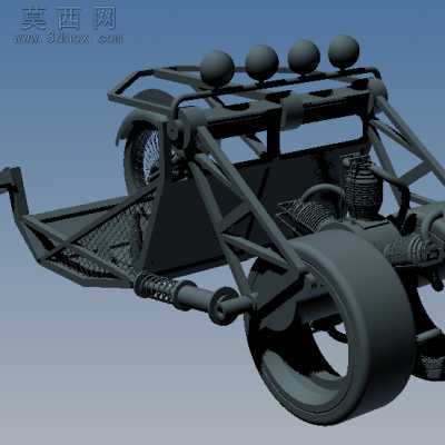 超级英雄座驾 3D模型中望3D设计,Z3