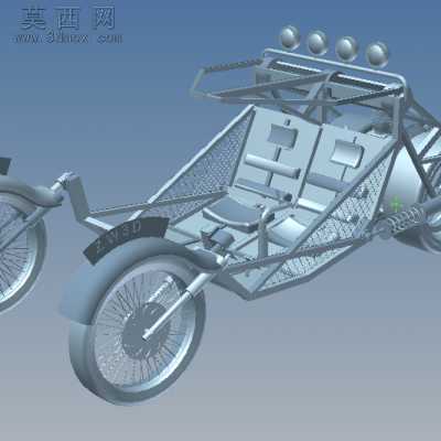 超级英雄座驾 3D模型中望3D设计,Z3