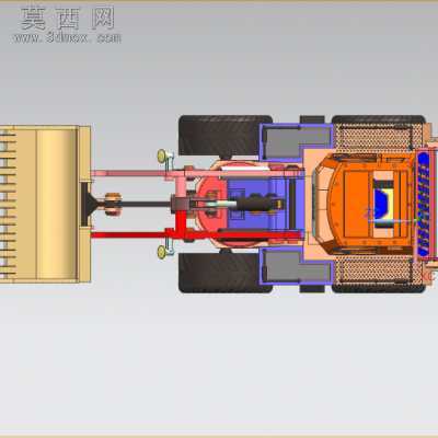 挖掘机 3D模型