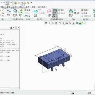 CREO Parametric 3.0中文版模具设计技巧.48小时精通 视频教程