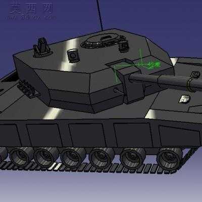 坦克 3D模型