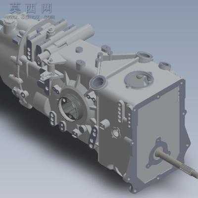 Hewland-Ftr-200变速驱动桥 3D模型