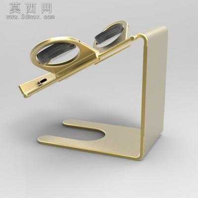 iphone5s音乐播放器手机充电座 3D模型中望3D设计,Z3