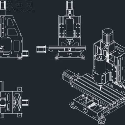 MRP300����ϳ���ṹ 3Dģ��AlibreDesign��ƣ�