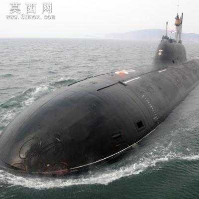 阿库拉潜艇 3D模型