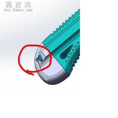 工具刀 3D模型