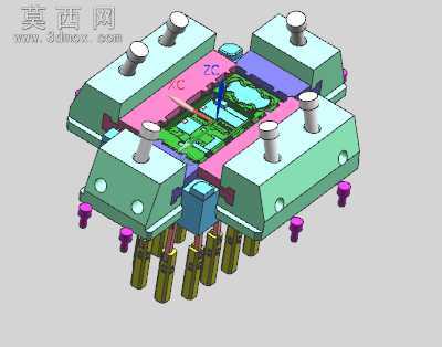 手机模具 3D模型设计,x_b