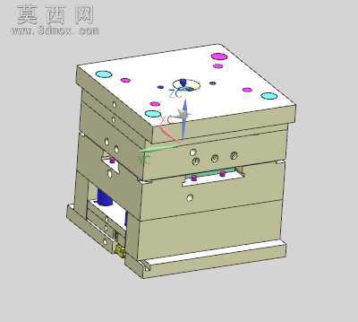 手机模具 3D模型设计,x_b