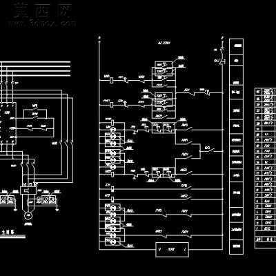供水泵站电气图套图 CAD图纸