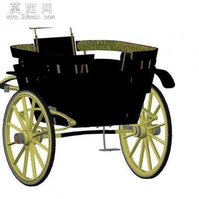 保姆马车 3D模型