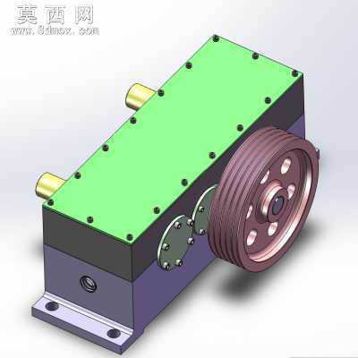 动力分配箱 3D模型