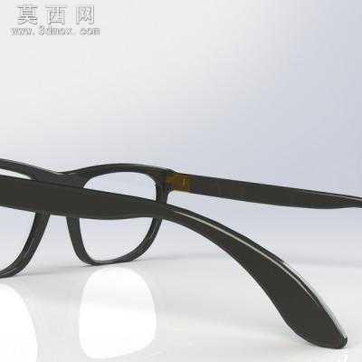 眼镜 3D模型