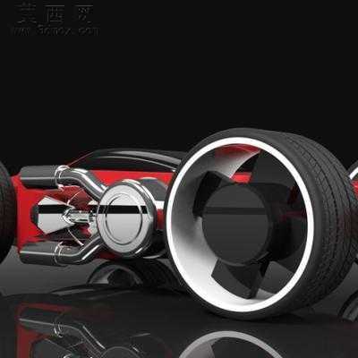 赛车 3D模型中望3D设计,Z3