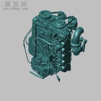 ����˹������QSB6.7 3Dģ��