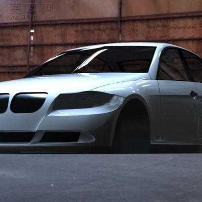宝马M3轿跑 3D模型