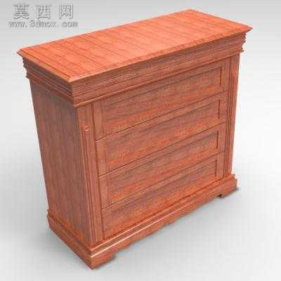 抽屉柜 3D模型