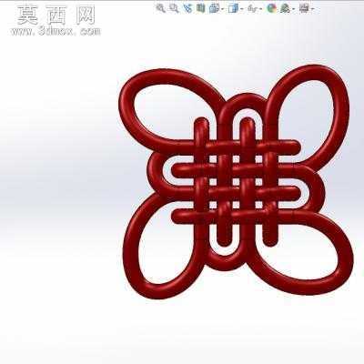 中国结 3D模型