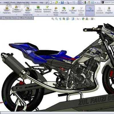 ��ľĦ�г�suzuki Satria F150 3Dģ��