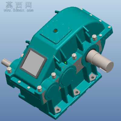 减速箱大学课程设计必备 3D模型