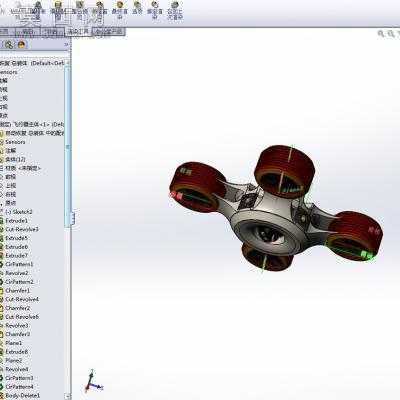 飞行器 3D模型