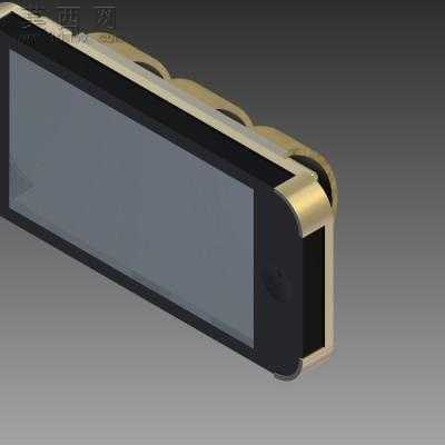 腕式电脑手机壳 3D模型中望3D设计,Z3