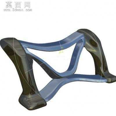 Bloodhound方向盘 3D模型