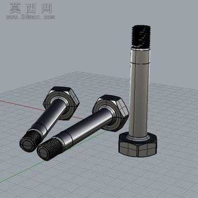 NAS��˨ 3Dģ��