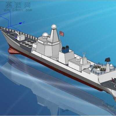 巡航母舰 3D模型