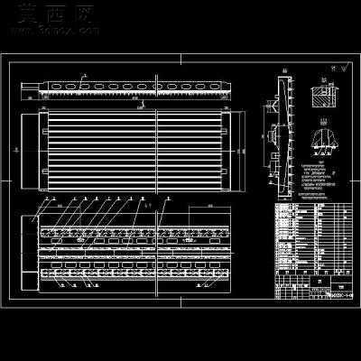 龙门刨床 CAD图纸