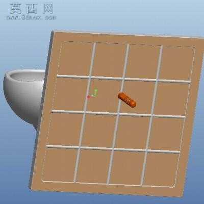 嵌套的托盘绿墙 3D模型
