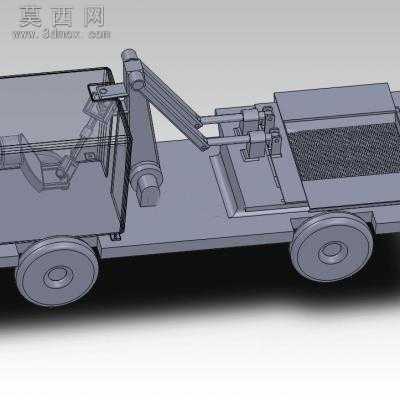 筛粉机 3D模型