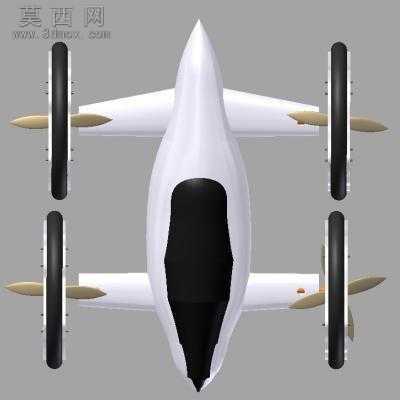 基于蓝牙4.0技术移动端控制飞行车 3D模型,ipj