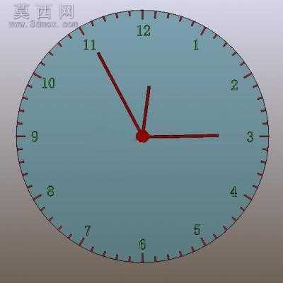 ʱ�ӷ���ʽ���� 3Dģ