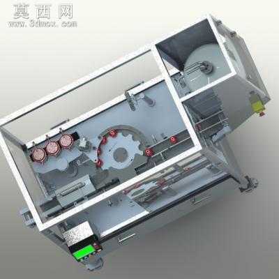 填充机 3D模型