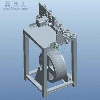 自动振铃密钥 3D模型